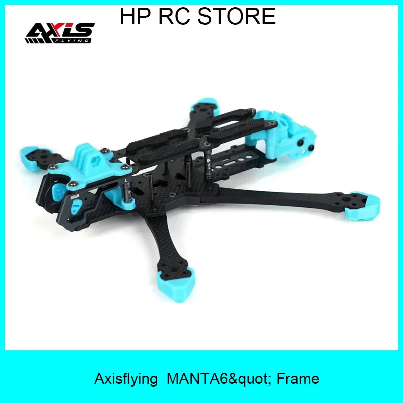 

AXISFLYING MANTA6" 6inch 262mm FPV Drone Frame KIT DC Type For RC FPV DJI O3 Freestyle Drone Quadcopter