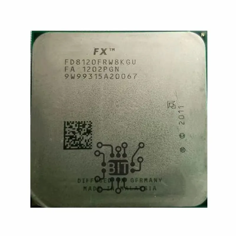 FX-Series FX 8120 FX8120 FX-8120 3.1 GHz 125W Eight-Core CPU Processor FD8120WMW8KGU Socket AM3+ Free Shipping