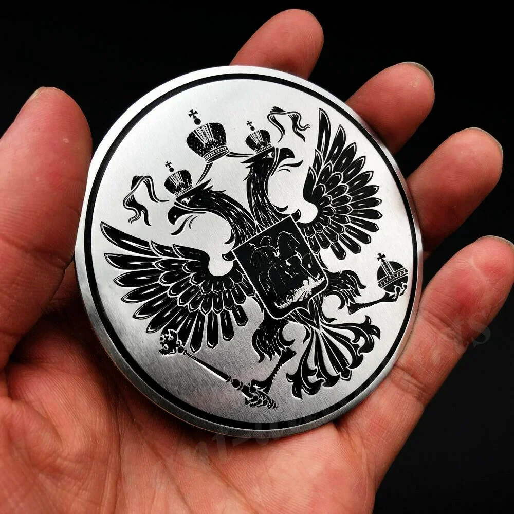 Metal Russia Russian Flag Eagle Car Trunk Rear Emblem Badge Decal Sticker