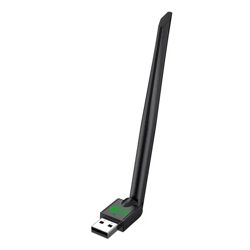 

USB Wi-Fi адаптер Sensitive 150 Мбит/с, не требующий драйверов, с антенной, поддерживает Windows 7, 8, 10, беспроводная сетевая карта для настольных ПК и ноутбуков