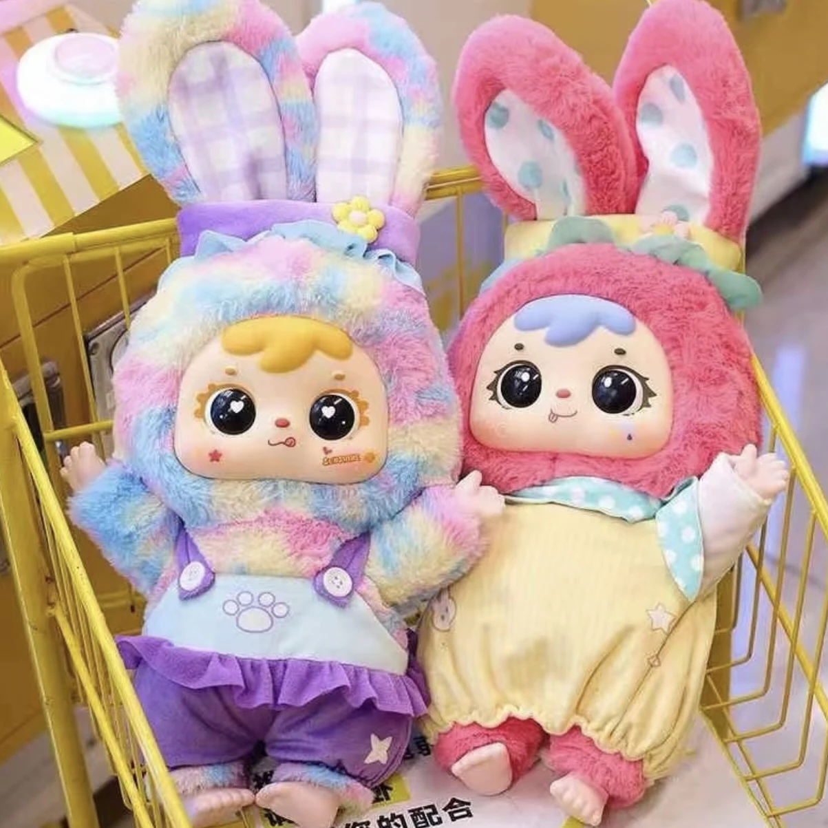 

Samuel 400%V2 Happy Picnic Off Little Bear and Tittle Rabbit Series слепая коробка милая фигурка орнамент-сюрприз аниме Декор игрушка в подарок