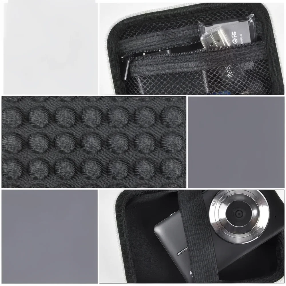 Tech Accessories Hard Case - Bolsa protetora portátil de eva para