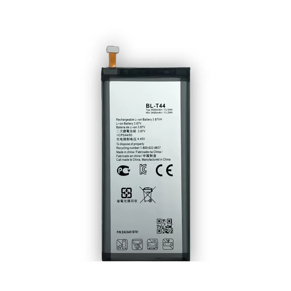 NEW BL-T44 Battery For LG Stylo 5 LMQ720PS Q720A LM-Q720 K50 K12 Max Q60 K12 Prime K51 K40S LMX520BMW Batteries