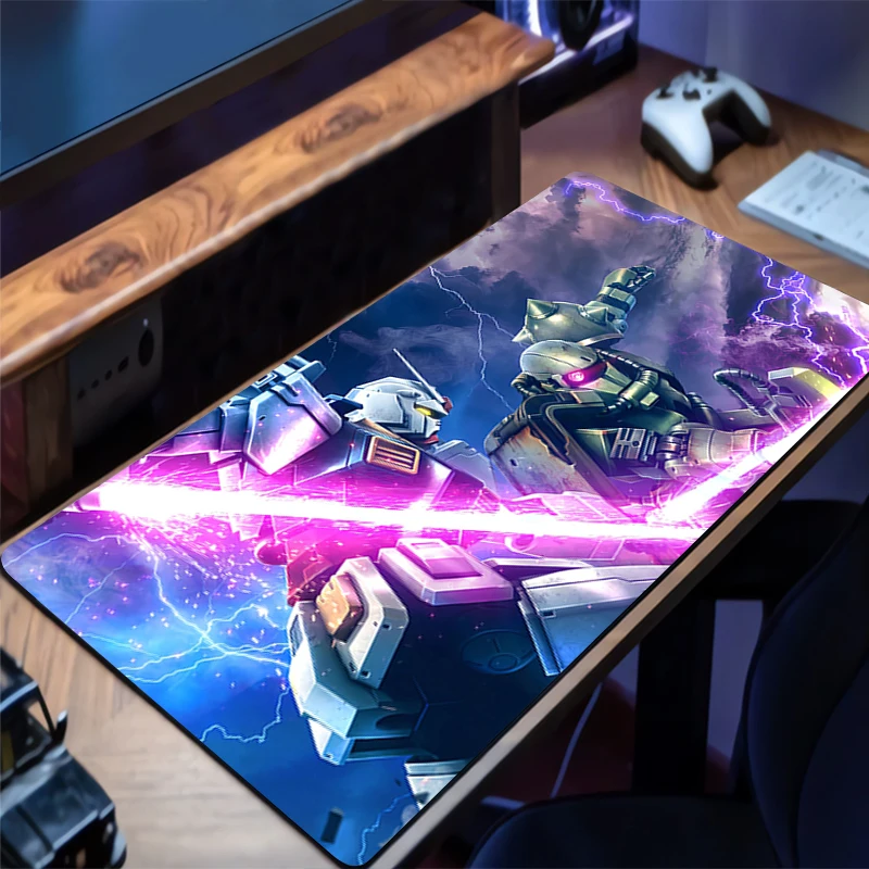 

Mousepad Mechanical Warrior RX-78-2 Gundam Non Slip Desk Mouse Mat Gaming Mouse Pad HD Desk Mat Rubber Keyboard Pad Extended Pad