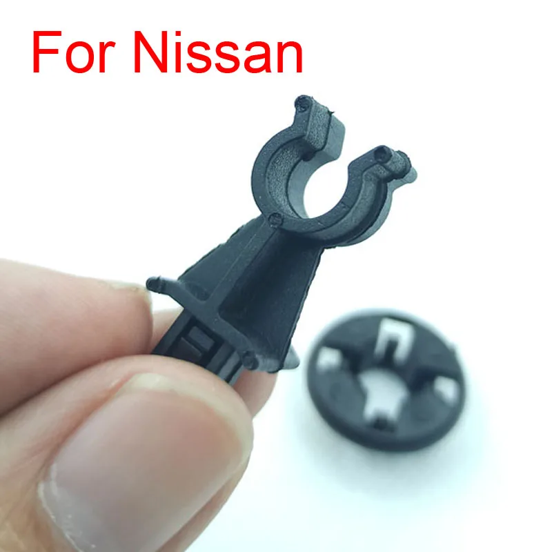 For Nissan Navara D40 Pathfinder R51 2005-2012 Xterra 2005-2013 Hood Bonnet Prop Rod Support Clamp Clip Kit  65722EB300