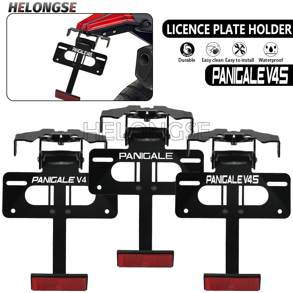 

Motorcycle Tail Tidy For Ducati Panigale V4/S/R/Speciale V2 Streetfighter V2 V4 S Rear Bracket License Plate Frame Holder Fender