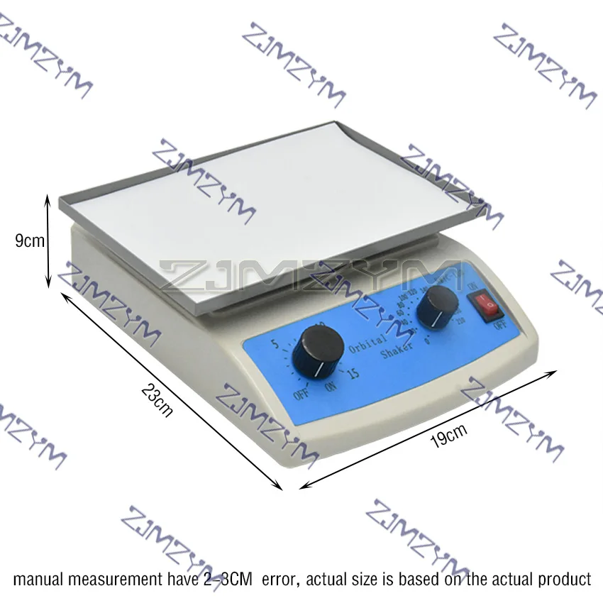 110/220V Laboratorio Oscillatore Rotante RPR Mixer Lab Rotatore Orbitale Shaker Oscillatore Orbitale 210RPM Oscillatore a Velocità Regolabile