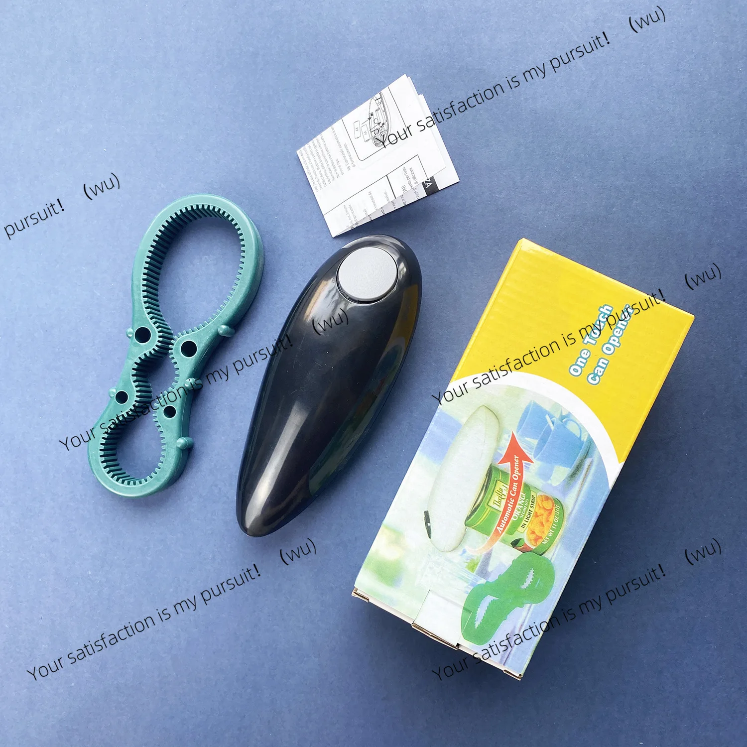 One toch opener, electric can opener, automatic eight-character bottle opener, kitchen can opener