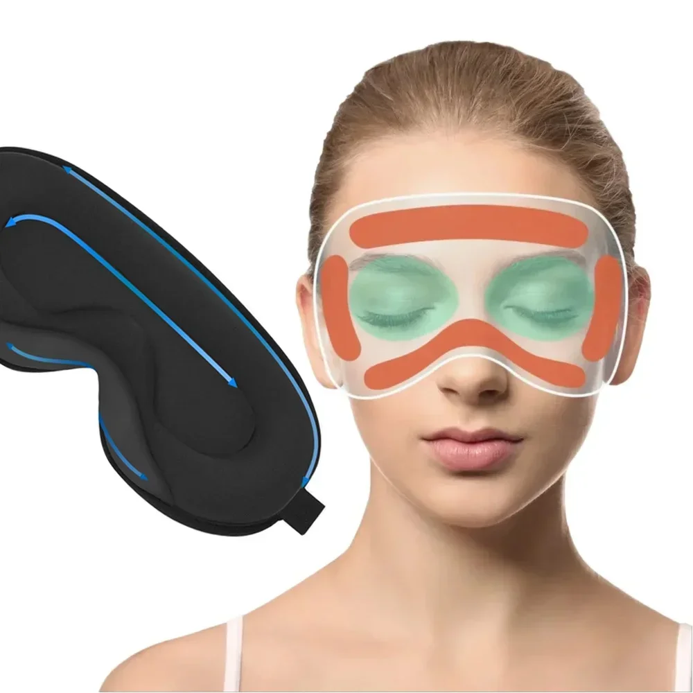 3D Eye Mask Soft Portable Sleeping Eyeshade Blocking Lights Travel Eye Patch Cover Shade Blindfold