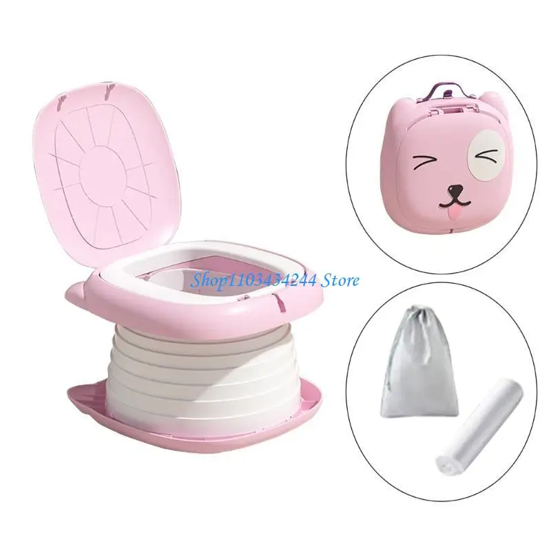 

Portable Kids Urinal Foldable Children Toilet for Camping & Long Car Rides