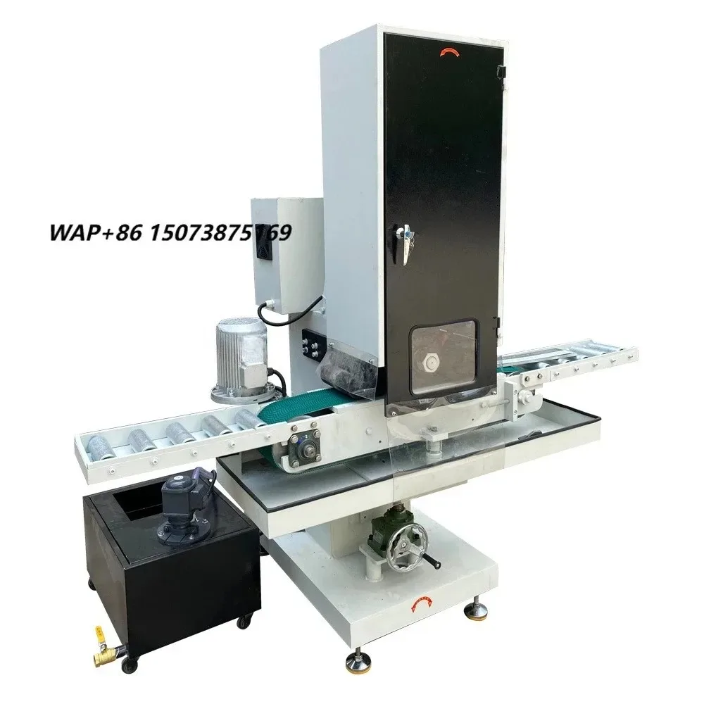 Sheet Metal Polishing Sheet Metal Deburring Sanding Machine With Long Conveyor Belt
