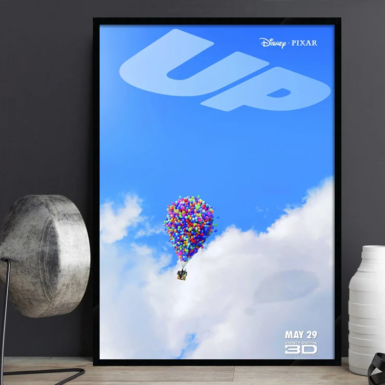 

MINISO Classic movie poster and decorative painting of "Journey to the Loop", minimalist frameless bedroom canvas painting