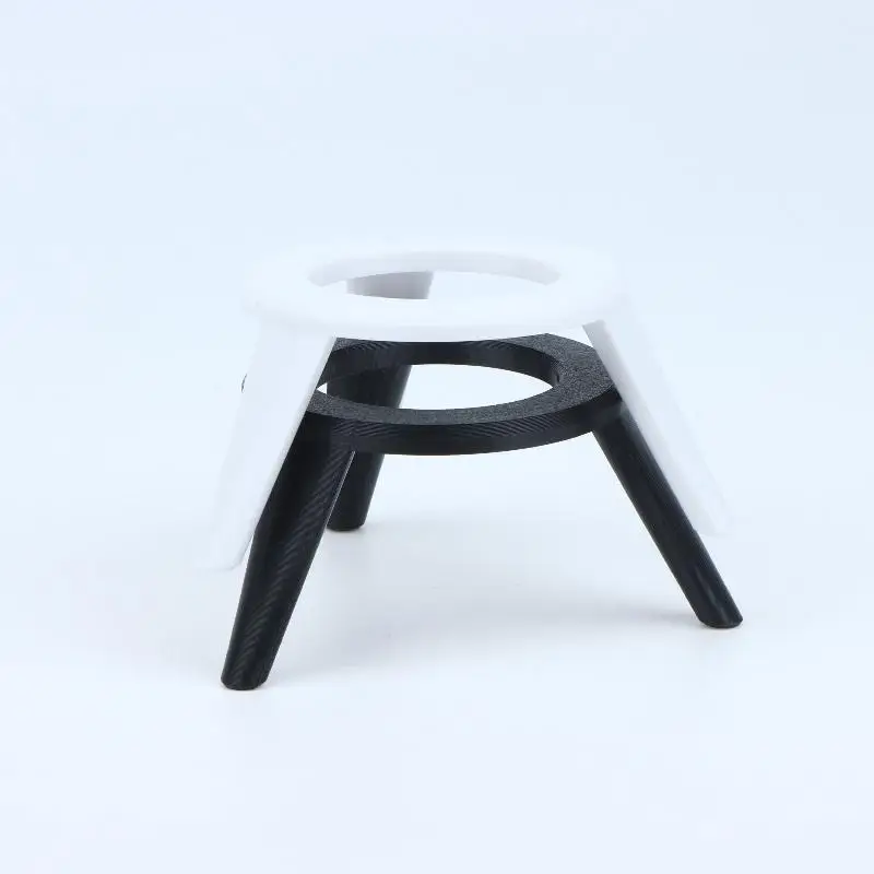 Anti-scratch Plastic Stand for HomePod Mini Stable Tripod Frame Holder Base Speaker Mount for Dorm Room Desk view 4