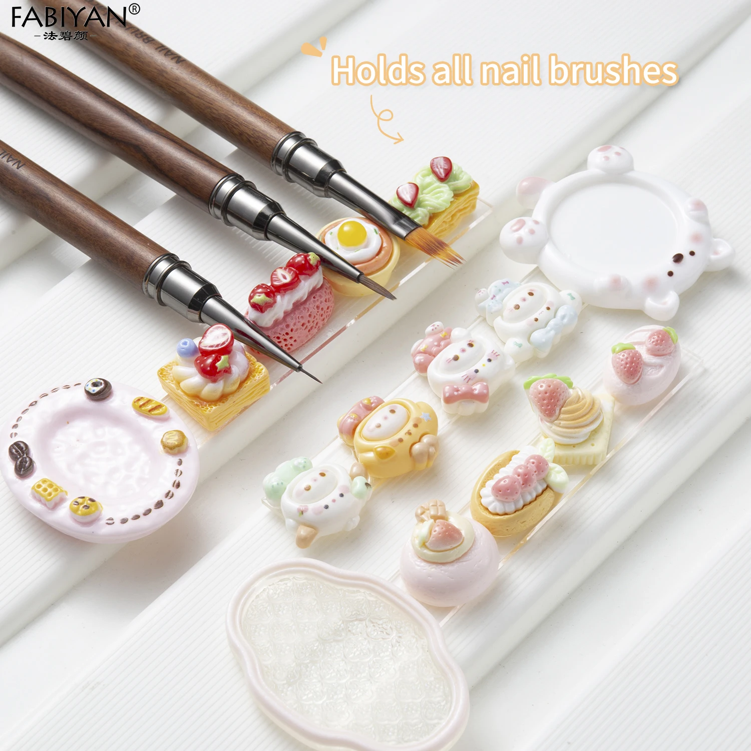 Support de Présentation en Acrylique pour Stylos à Ongles, Pinceaux de Gel UV, Maquillage et Peinture – Organisateur de Manucure