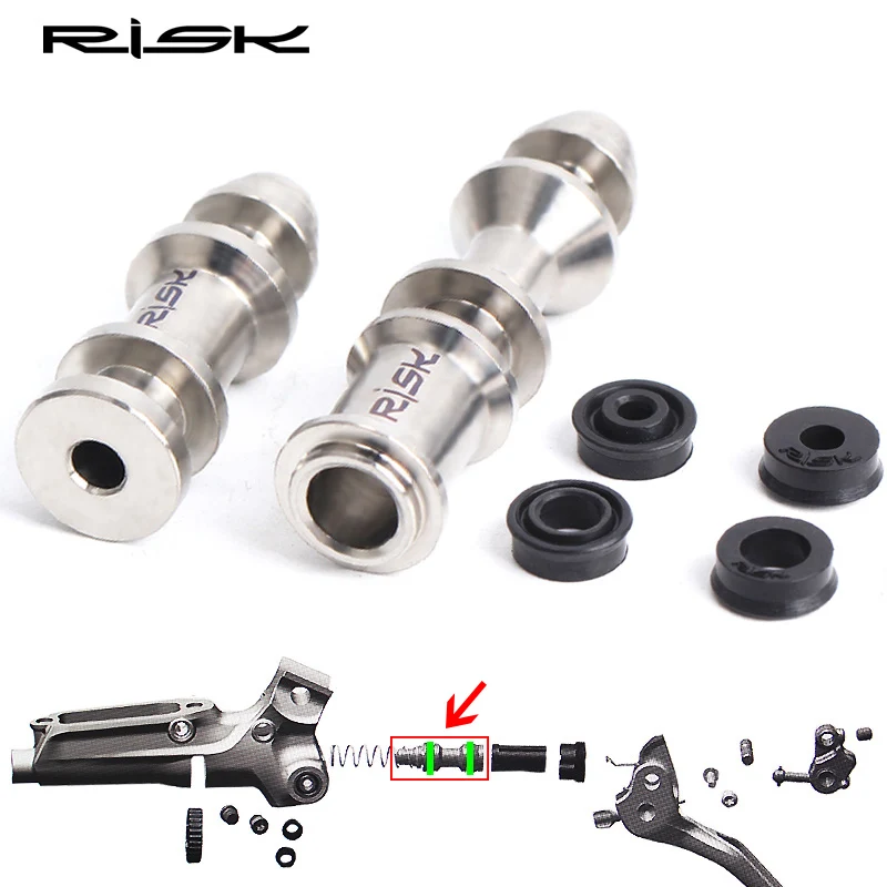 

RISK Titanium Alloy Bicycle Disc Brake Lever Piston Repair Part For SRAM AVID Guide R RE RS RSC DB5 Level T TL Series Bike Parts