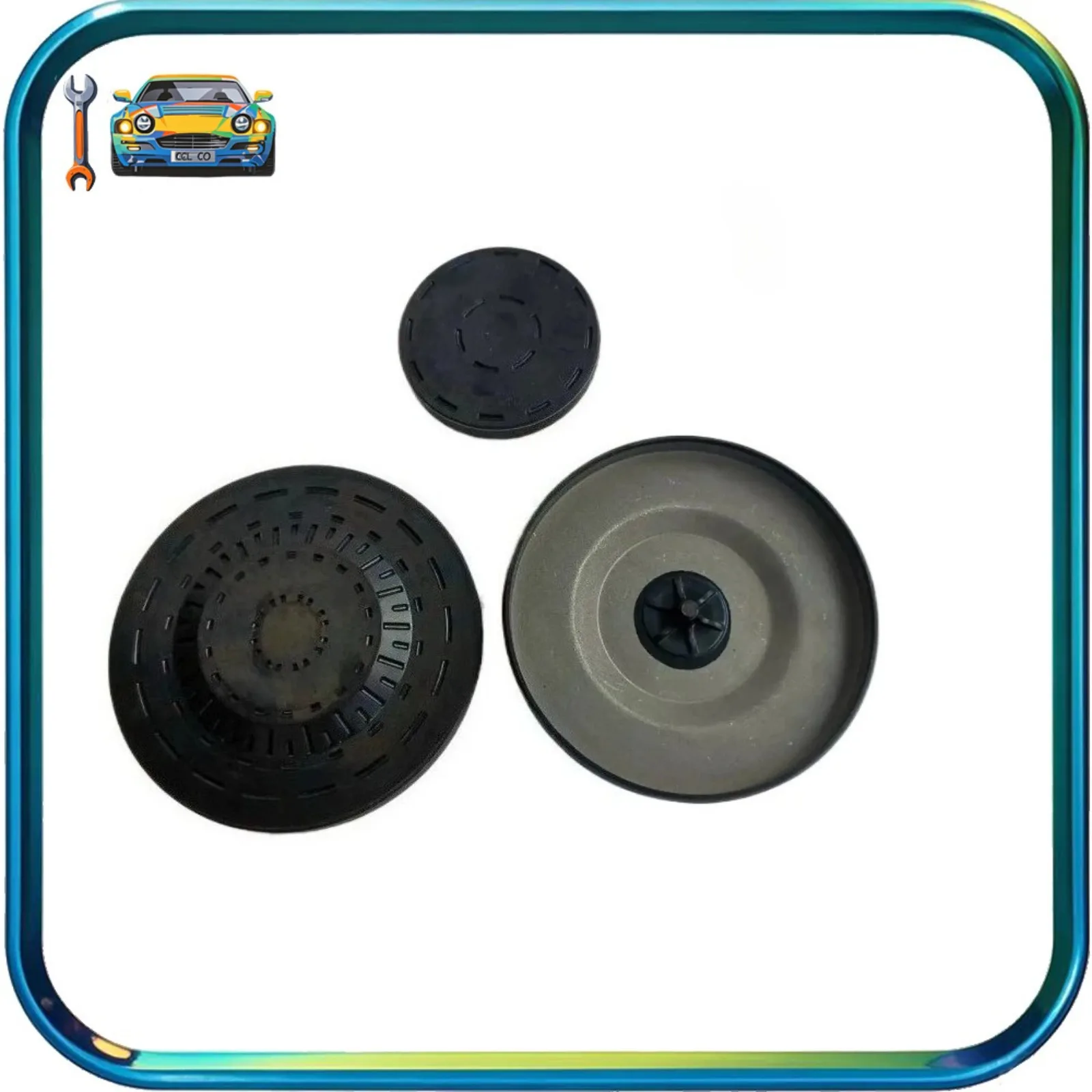 3PCS/SET 0GC DQ381 DSG Automatic Transmission Case Cover Seal Cover Cap Kit 0GC301211A 0GC301125B For VW AUDI