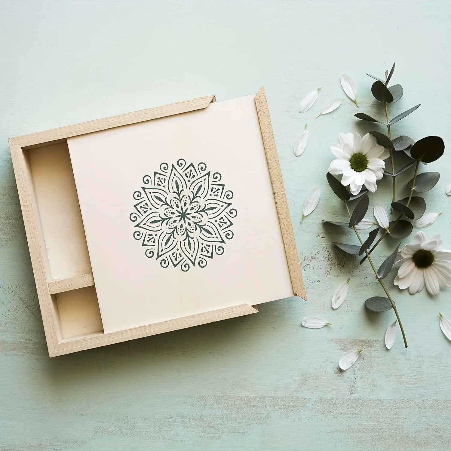 124 Alphabet Numbers & Mandala Stencils Small & Large 2 & 4 Inches Upper Lowercase Arts Crafts Letters Stencil Reusable Template