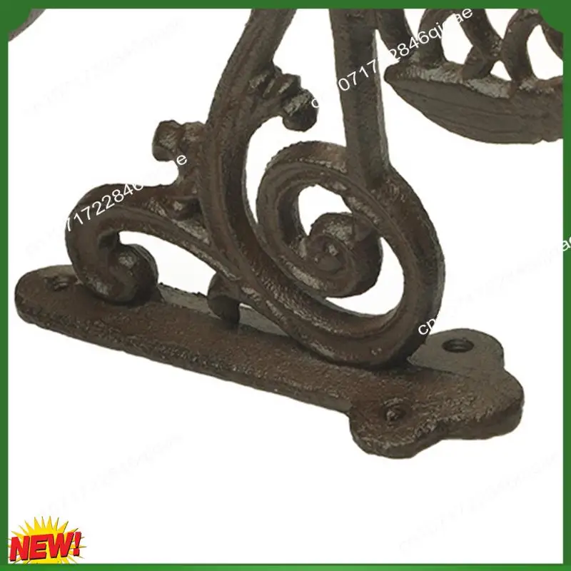 

A48I Vintage Doorbell Garden Cast Iron Doorbell Welcome Entrance Wall Bell Door Knocker Porch Decoration Doorbell