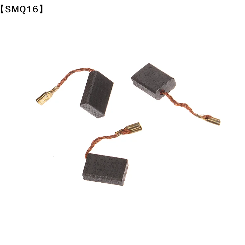 10Pcs 5*10*15mm 125 Motor Carbon Brush Angle Grinder Cutting Polishing Machine Accessories Electric Tool Carbon Brush【SMQ】