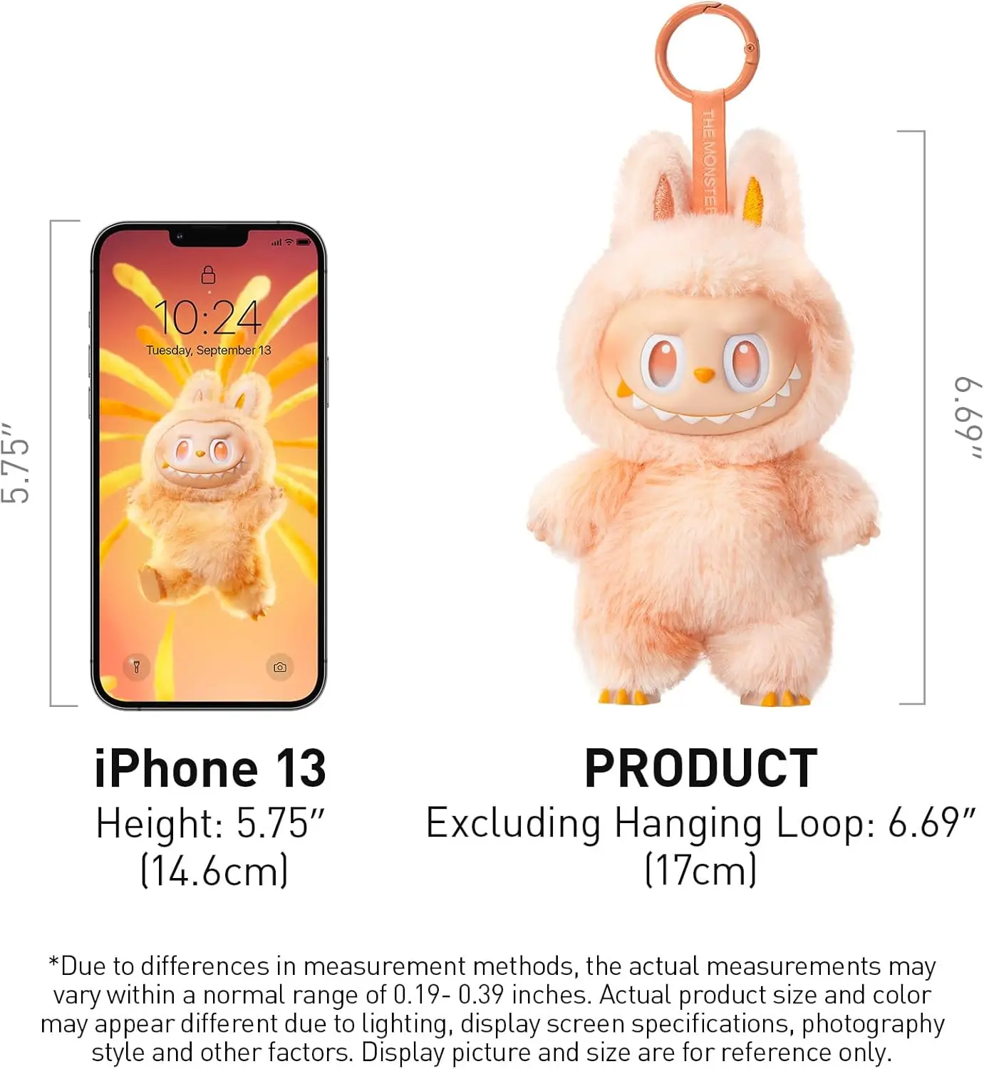 POP MART Labubu Doll The Monsters Big Into Energy Series Blind Box Random Vinyl Pendant Collectible Plush Toy Figure Gift view 5