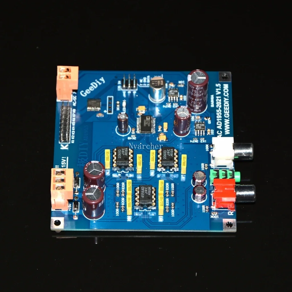 Nvarcher AD1955 DAC Decoder I2S Input 24bit 192K  LJ RJ 24Bit  DSD64 DSD128