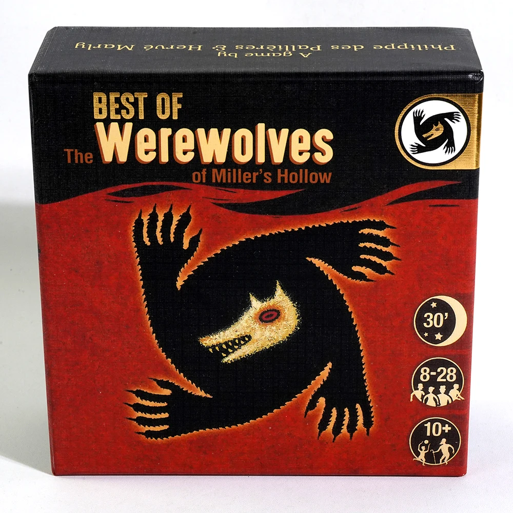 Best of The Werewolves of Miller\'s Hollow Party Card Game Box Set Ultimate Character Collection Bluffing Deduction Board Game