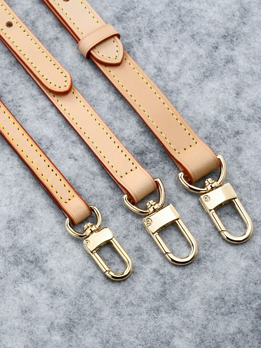 100% Genuine Leather Ajustable Bag Strap for LV Speedy 20 Shoulder Straps Crossbody Long Bags Belt Bag Accessories