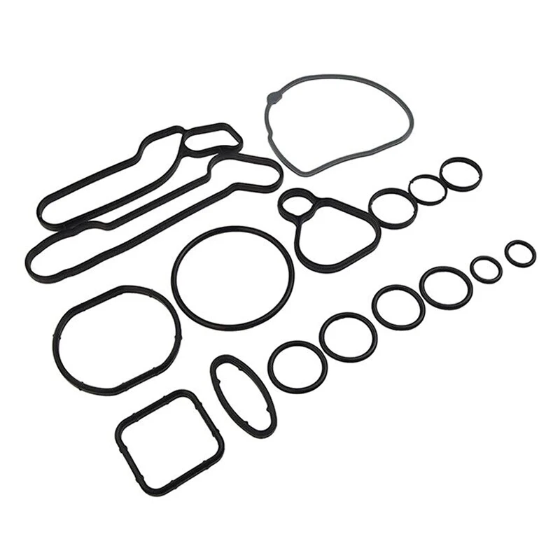 20Sets Engine Oil Cooler Gasket Seal Kit OEM# 55354071 For Chevrolet Cruze 1.6L 1.8L Sonic Vauxhall Insignia Astra Zafira Opel