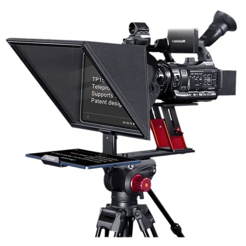 TP150 teleprompter for live broadcast, portable large-screen tablet general teleprompter, SLR micro-order