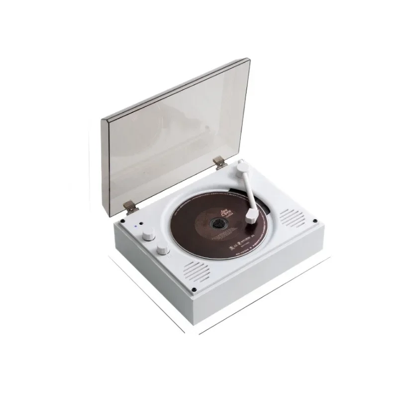 In Stock CD Player Bluetooth Speaker Retro CD Player Multi-Functional Album Disc Record Player Birthday Gift