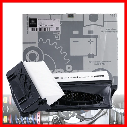 Imagen 1 del producto 6420940000   Filtros de aire izquierda derecha 6420942304 6420942404   Para Mercedes-Benz Clase C Clase S W221 W222 300/350 CDI OM642 6420941204