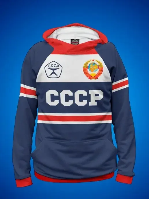 جديد خمر CCCP 1973 الاتحاد السوفياتي الاتحاد السوفياتي ثلاثية الأبعاد طباعة هوديي الرجال النساء موضة المتضخم الروسية Emeble هوديي البلوز سوداديراس