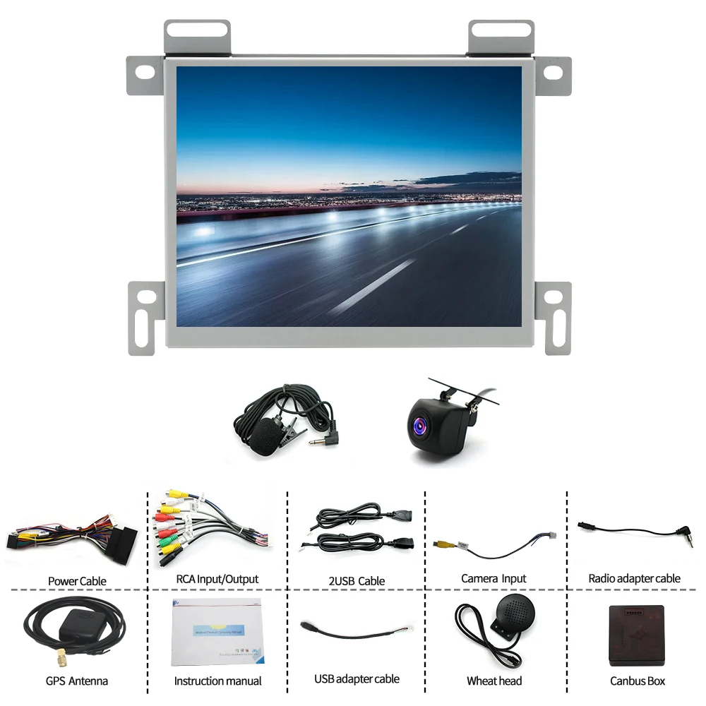 

Автомагнитола 4+64 ГБ с GPS-навигацией 8,4 дюйма для Grand Cherokee 2015-2021, Android 15, с Carplay, Android Auto, Wi-Fi, FM/RDS, SWC