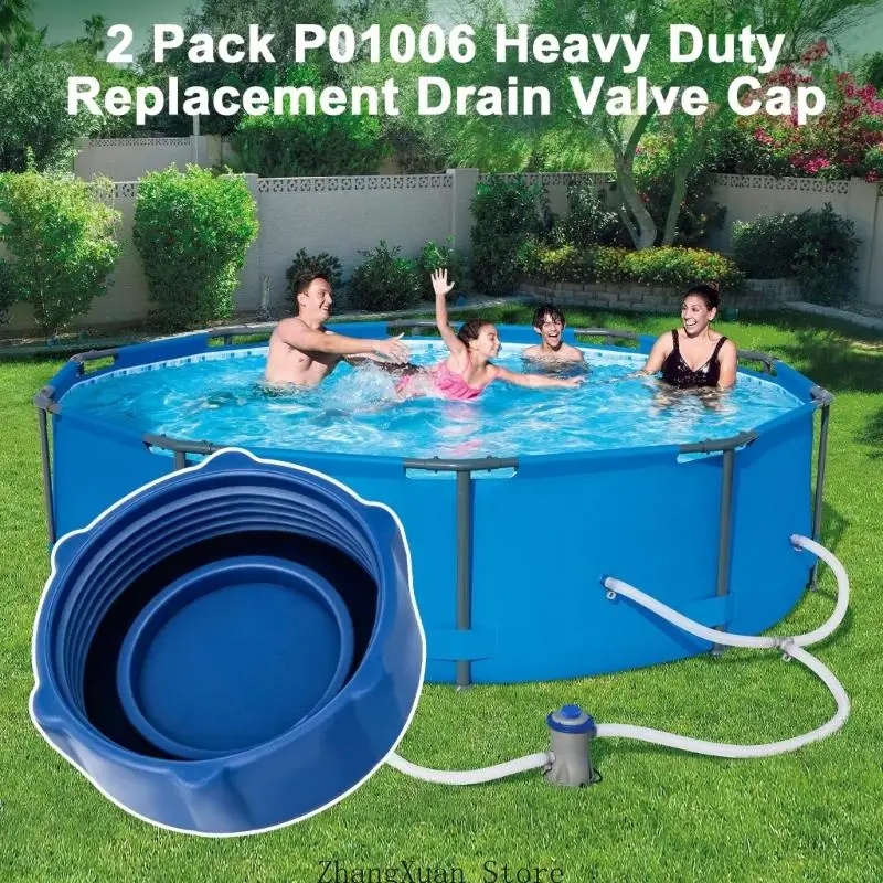 P01006 Pool-Ablaufventilkappen-Set, 2-teilige Ersatzabdeckungen zum Anschrauben, 3 x – Detail 5