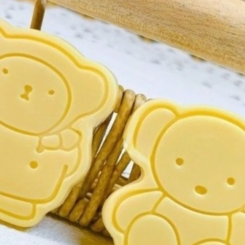 Cartoon Kawaii Nes Cookie Cutter Clay Pottery Clay Handmade Press-type Baking Tools Easy To Clean Cute Design Good Looks Miffy