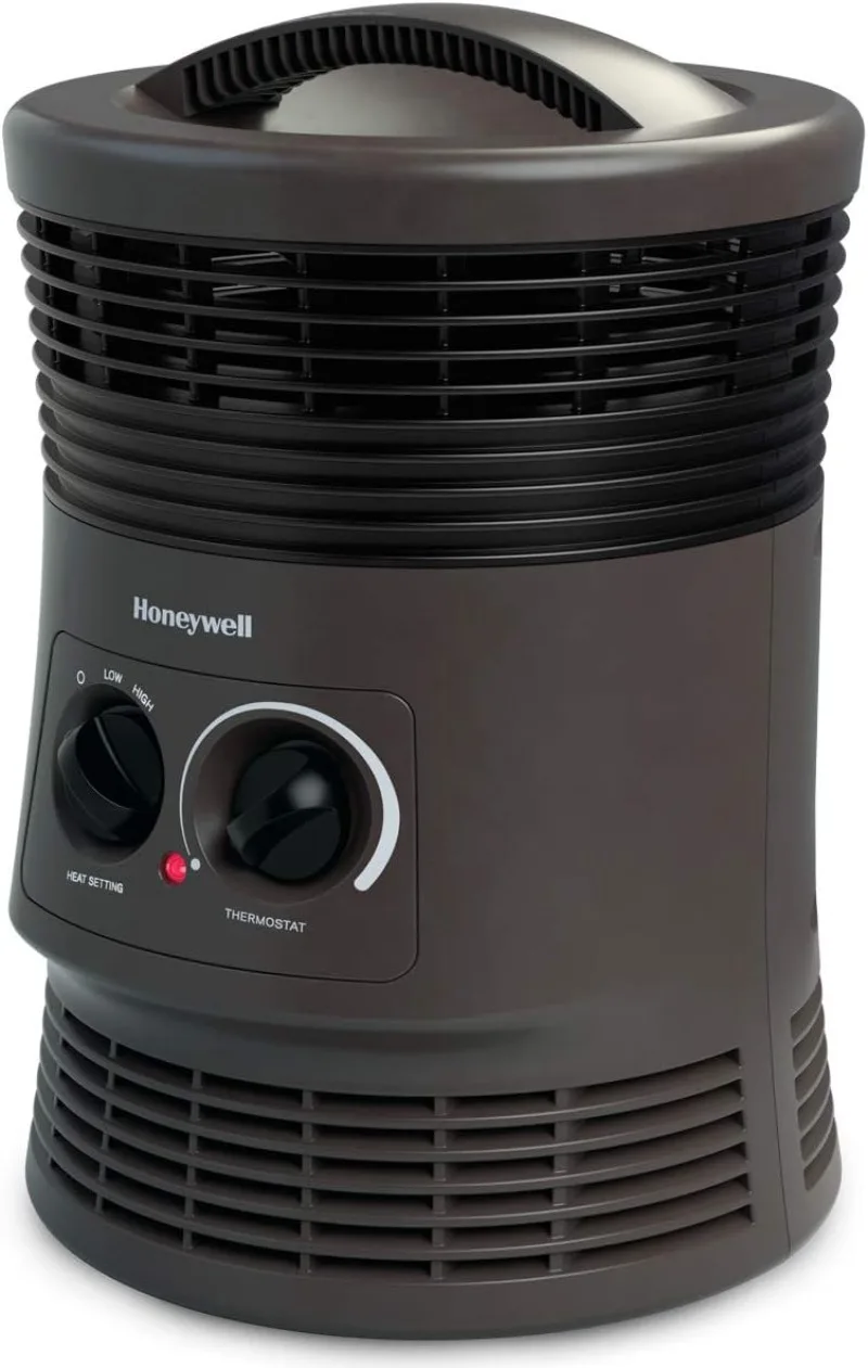 

HHF360V 360 Degree Surround Fan Forced Heater with Adjustable Thermostat & 2 Heat Settings, Small