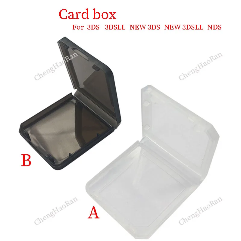 ChengHaoRan 1set For Game Card Box Cassette Storage Box Game Memory Card Box 3DS 3DSLL NEW 3DSLL NDS