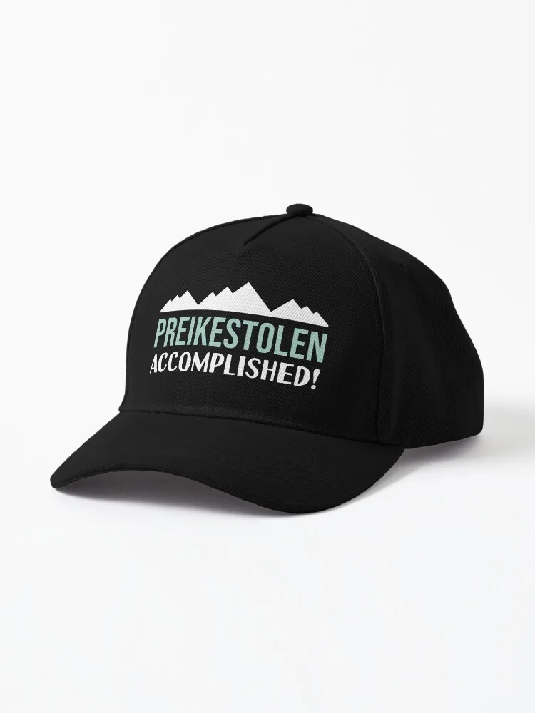 Preikestolen Accomplished Hiking In Norway The Pulpit Rock souvenir Baseball Cap Dropshipping Hat Men Women's