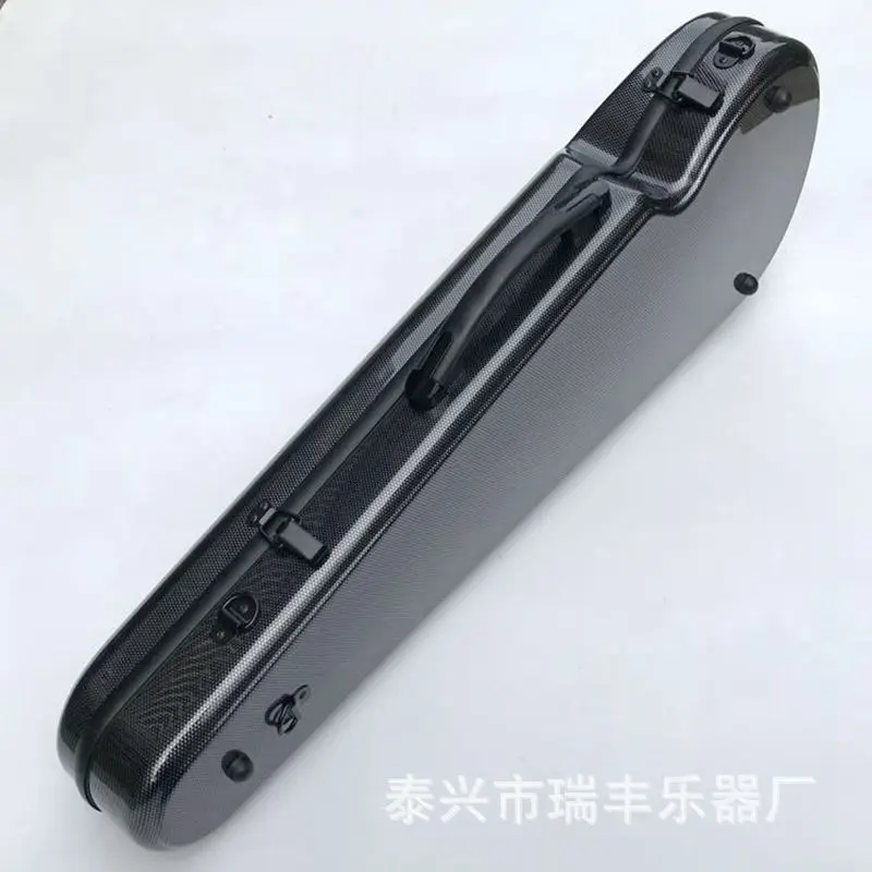 Composite Carbon Fiber Violin Case Compression and Moisture Resistant Lightweight Double Shoulder Air Airplane Consignment 4/4