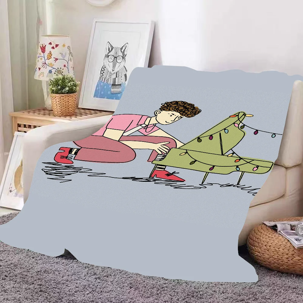 

American singer C-Charlie PuthS Blanket Design Lightweight Throw Blanket For Dorms, Naps, Living Room, Office,Sofa,All-Season