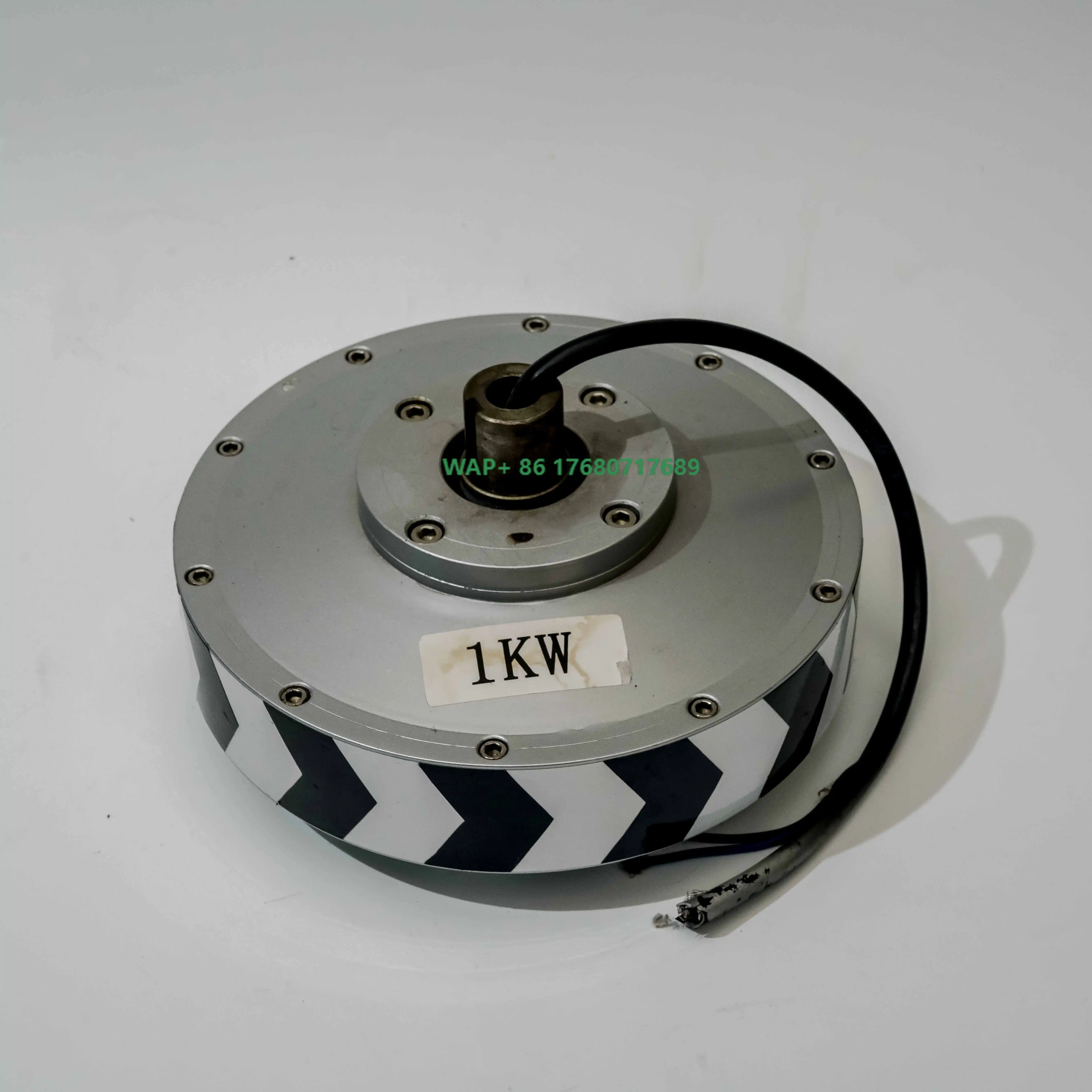 

Cheap Price Disc Coreless 1kw 350rpm Permanent Magnet Generator for Verticalaxis Wind Turbine
