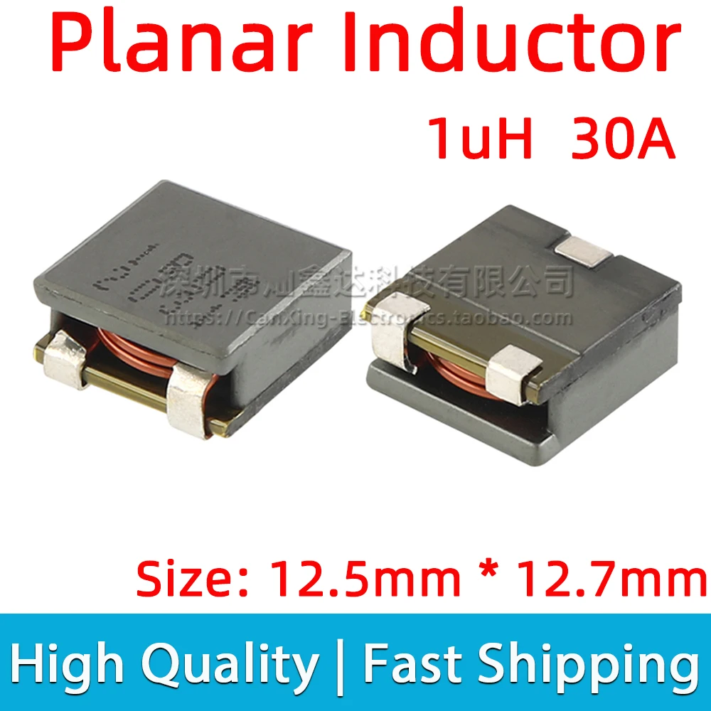 

5pcs MHW1306SG1R0M SMD SMT Power Planar Inductor Inductance 1uH 30A High Large Current Flat Copper Filter