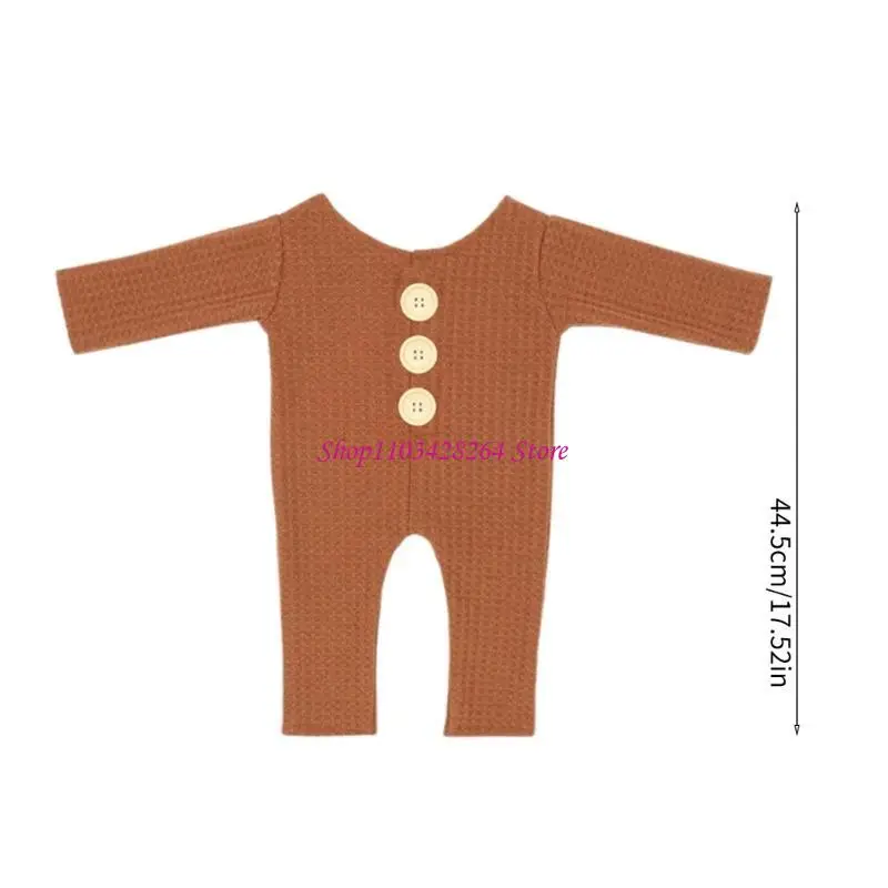 Gebreide romper babyfoto poseren outfit pasgeboren fotografie kostuum foto props
