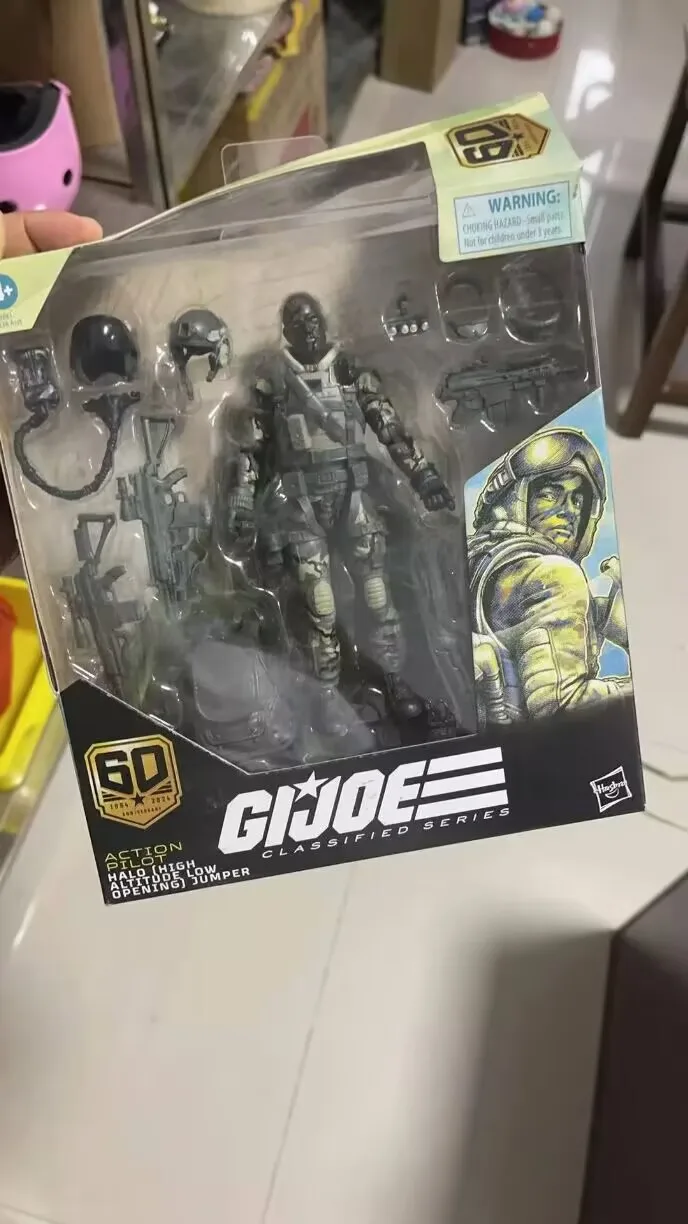 Nowy oryginalny G.I. Joe Gi Joe Classified Series 60. rocznica akcji Marine Sniper Model postaci zabawka Hobby prezenty ograniczone