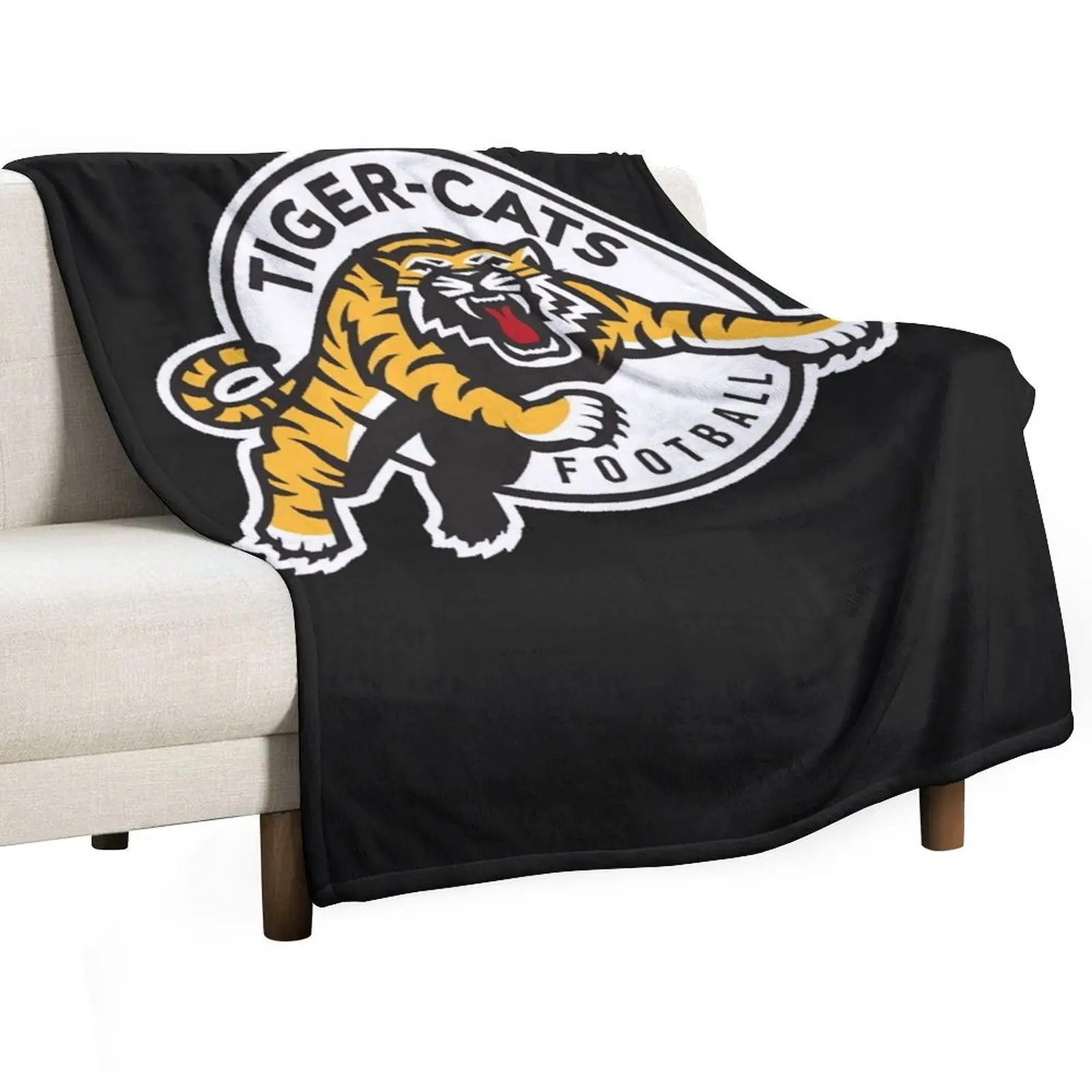 Hamilton tiger cats cfl logo Throw Blanket anime Vintage Decorative Sofas warm for winter Blankets