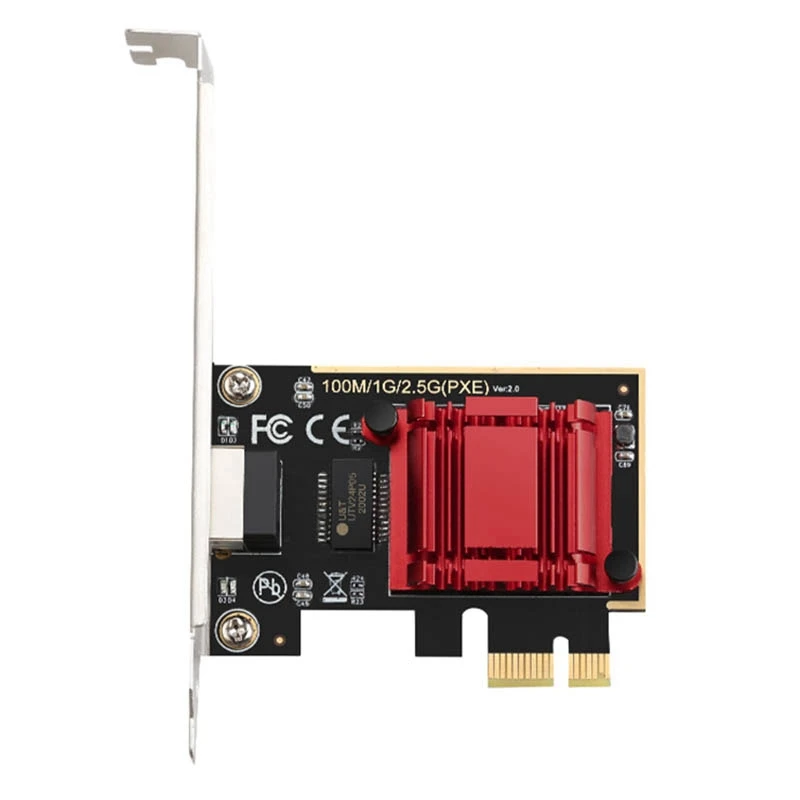 

TXA092 Computer Network Card, High-Speed And Stable 2.5G Gigabit Gaming Dedicated Diskless Network Card For Desktop