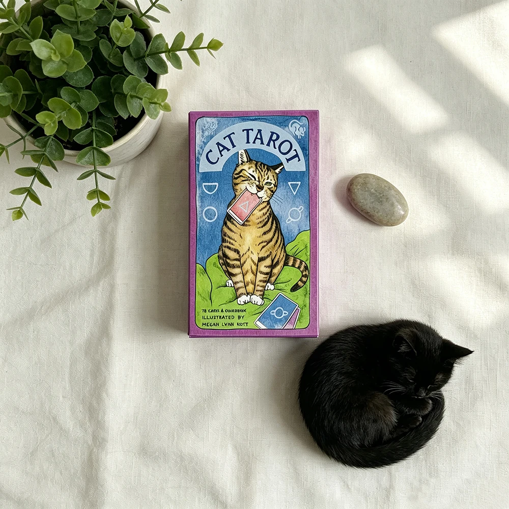 Cat Tarot Cards 78 Cute Cat De - Board Game Oracle recension och pris