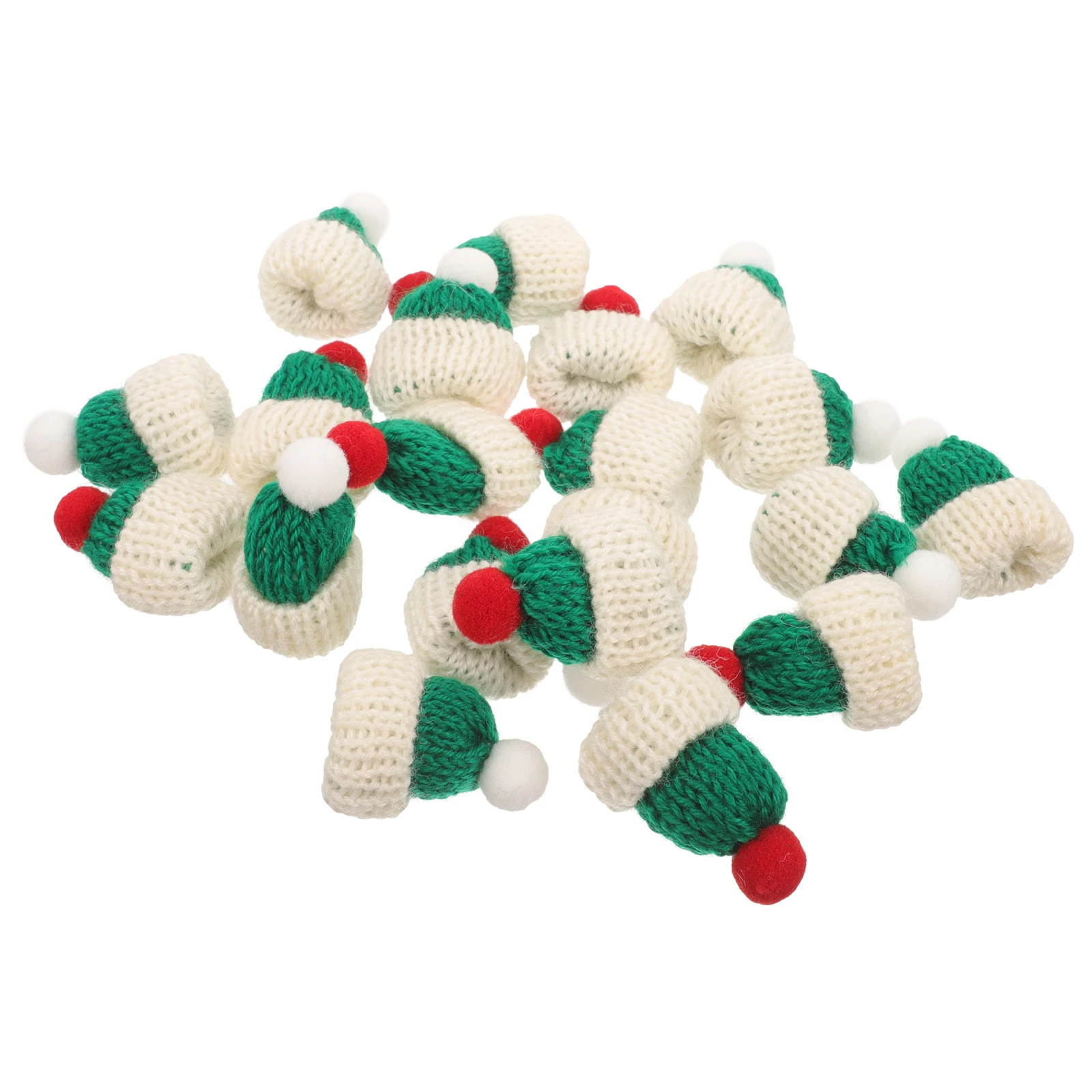 

Small Hat Jewelry Miniature Knitted Hats Knitting Supplies Craft Tiny for Crafts