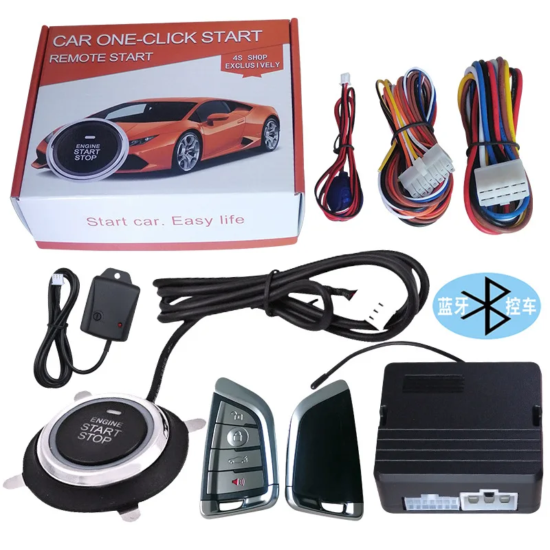 

Spot Mobile Phone Bluetooth Control Car Remote Control Trunk Central Control Lock Vibration Alarm Car Anti-theft Device