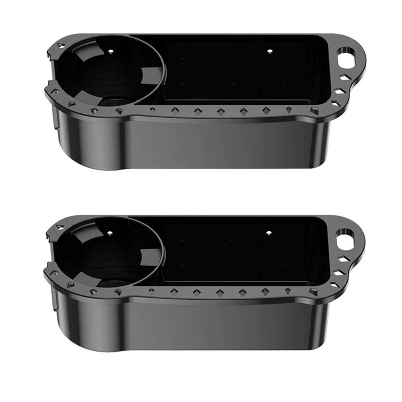【Supernew】Multifunctional For Boat Caddy Organizer 2 Pack, Marine Storage Cup Holder For Boat& Kayak